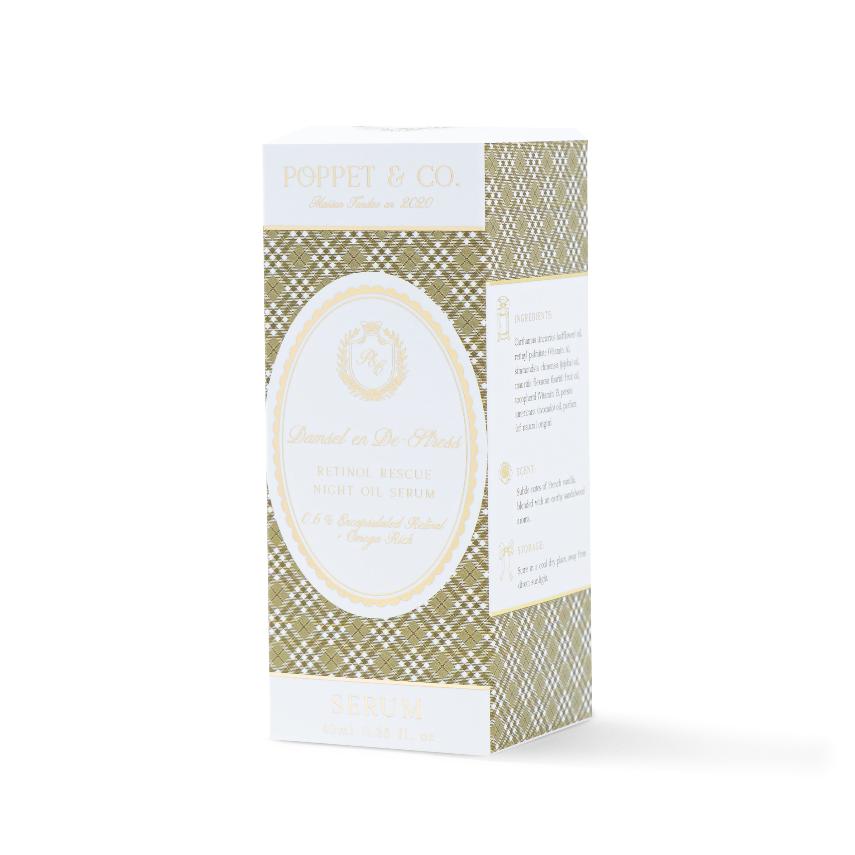DAMSEL en De-STRESS | Retinol Oil Night Serum